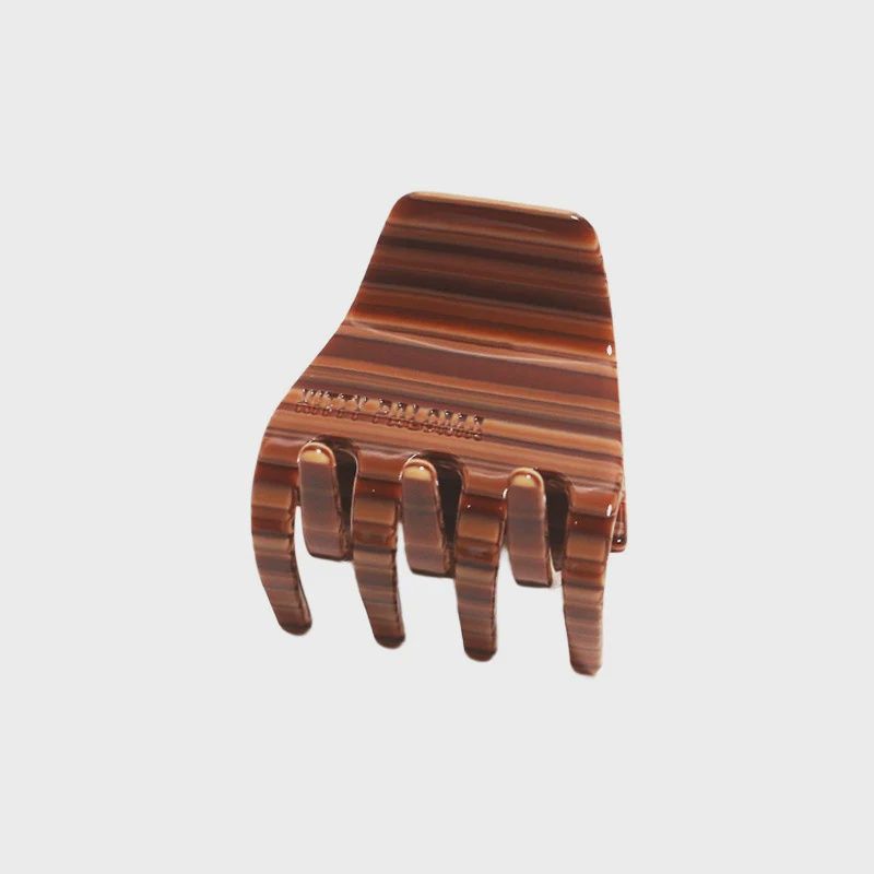 Petite Claw Clip in Mocha