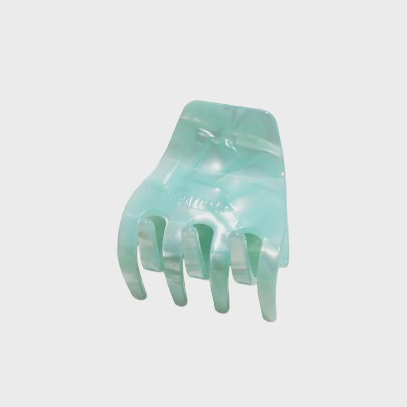 Petite Claw Clip in Icebergs