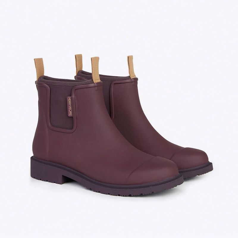 Bobbi Ankle Boot in Cherry by Merry People