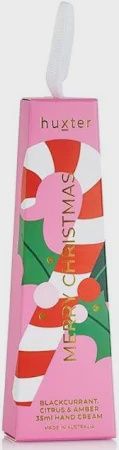 Merry Christmas Hanging Hand Cream Gift - 35ml - Blakcurrant, Citrus &amp; Amber