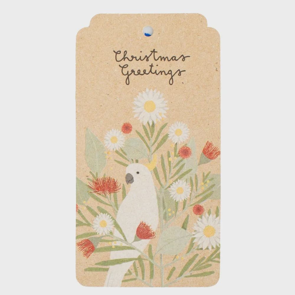 Christmas Greeting Gift Tag - Pack of 10
