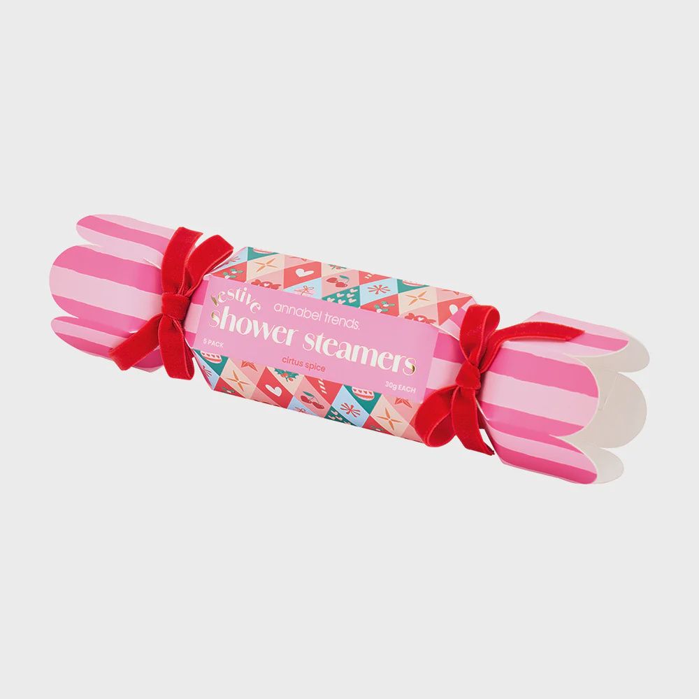 Shower Steamer Bon Bon - Festive - Pink