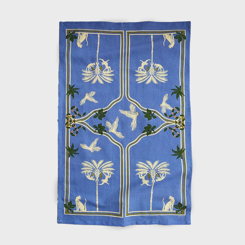 Aviary Linen Tea Towel
