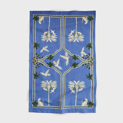 Aviary Linen Tea Towel