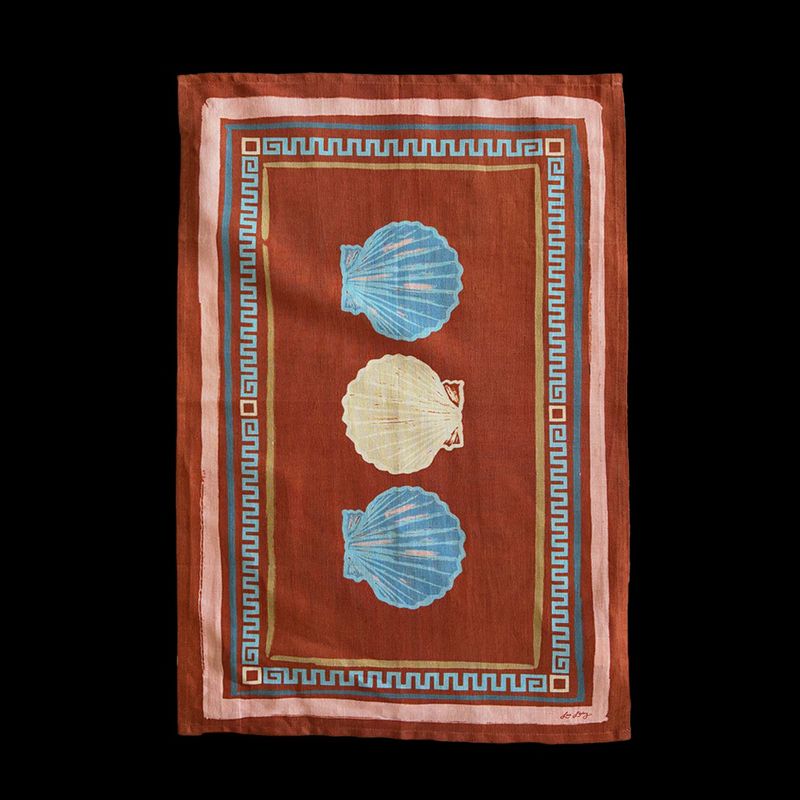 Cove Linen Tea Towel