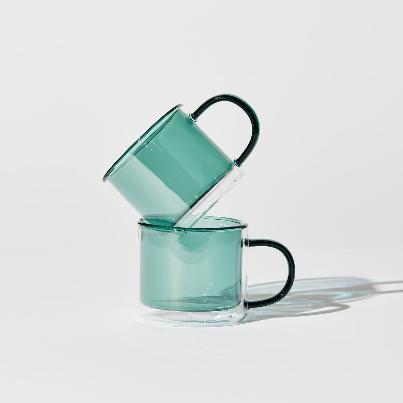 Double Trouble Mugs in Teal