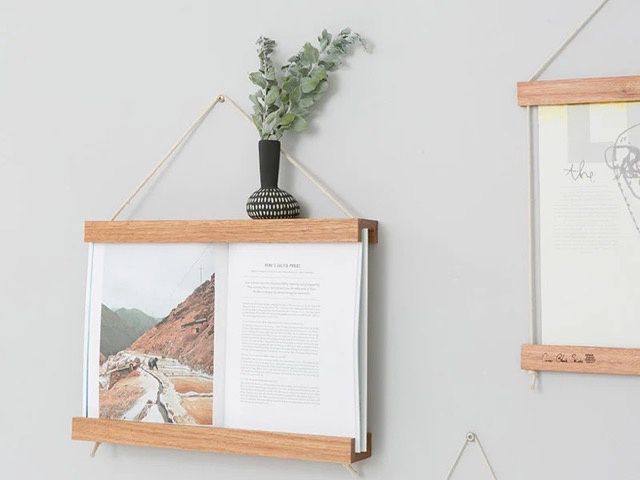 Book Frame in Blonde Hardwood