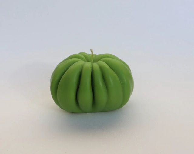 Medium Green Tomato Candle