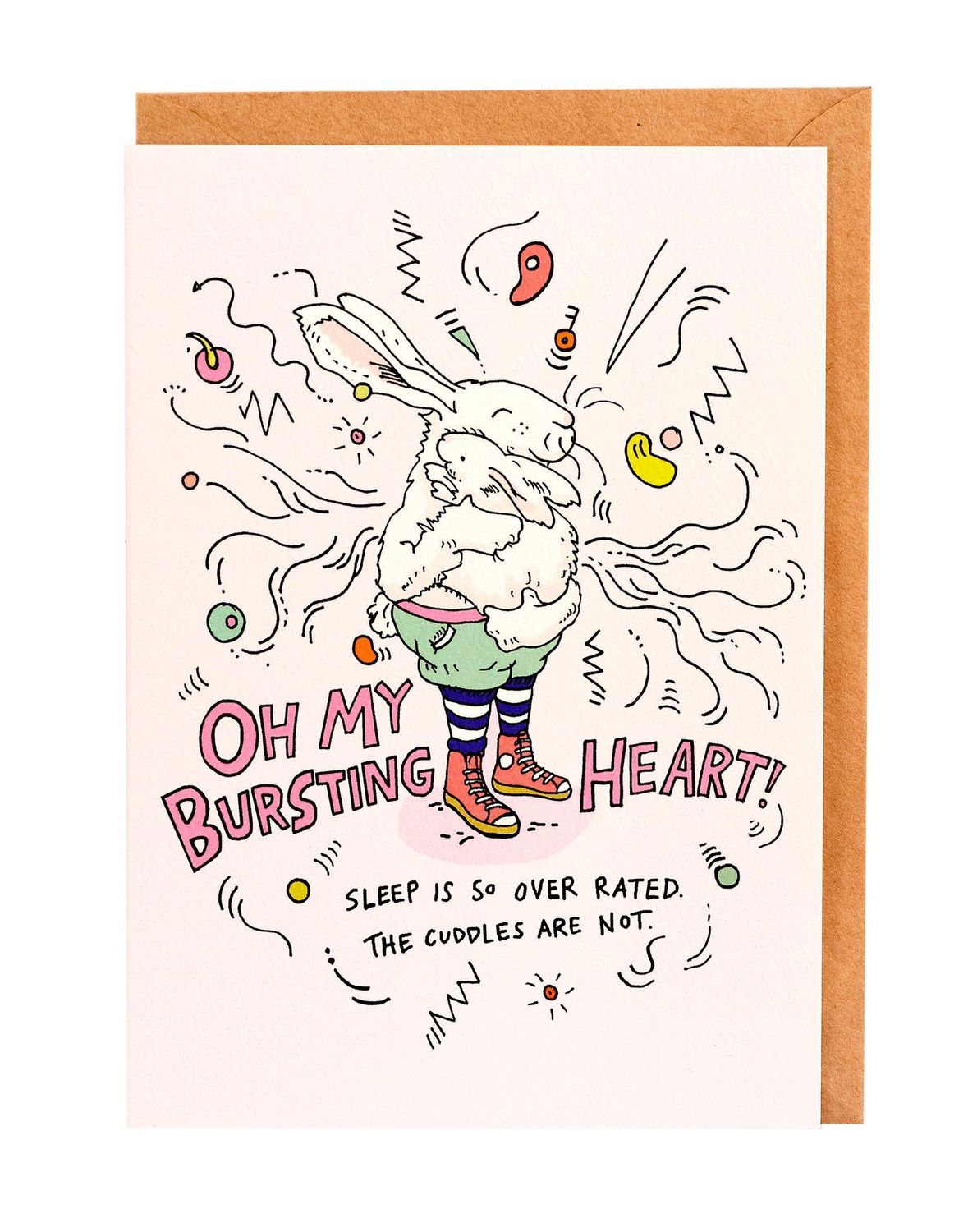 Wally Paper Co - Oh My Bursting Heart Card