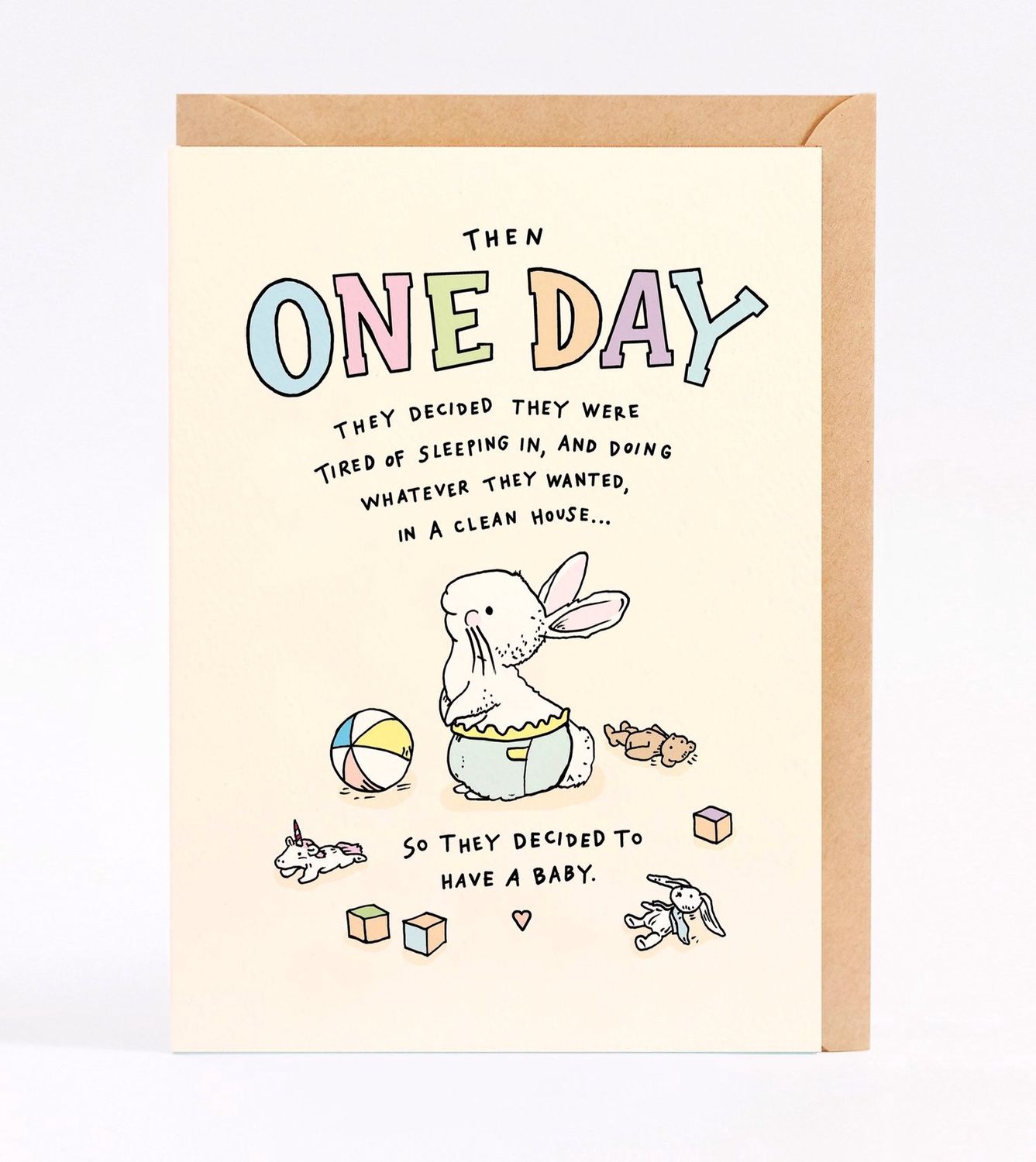Wally Paper Co - They Decided To Have A Baby Card