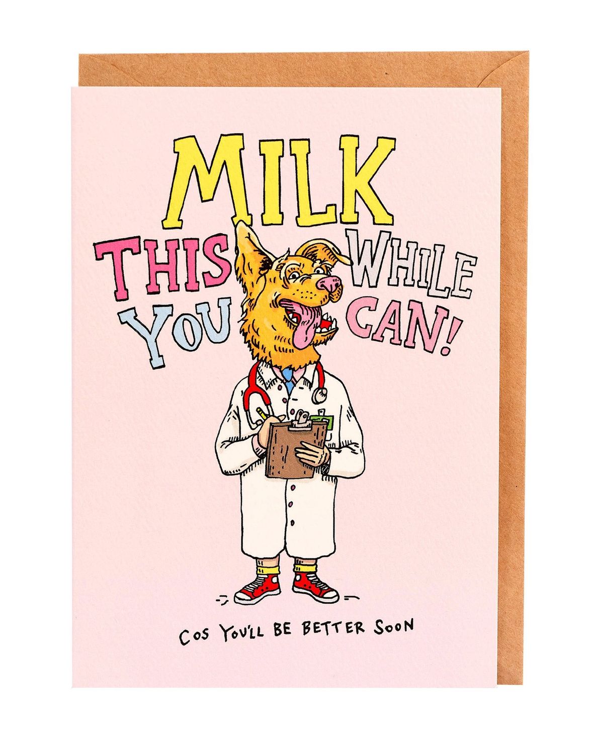 Wally Paper Co - Milk This While You Can Card