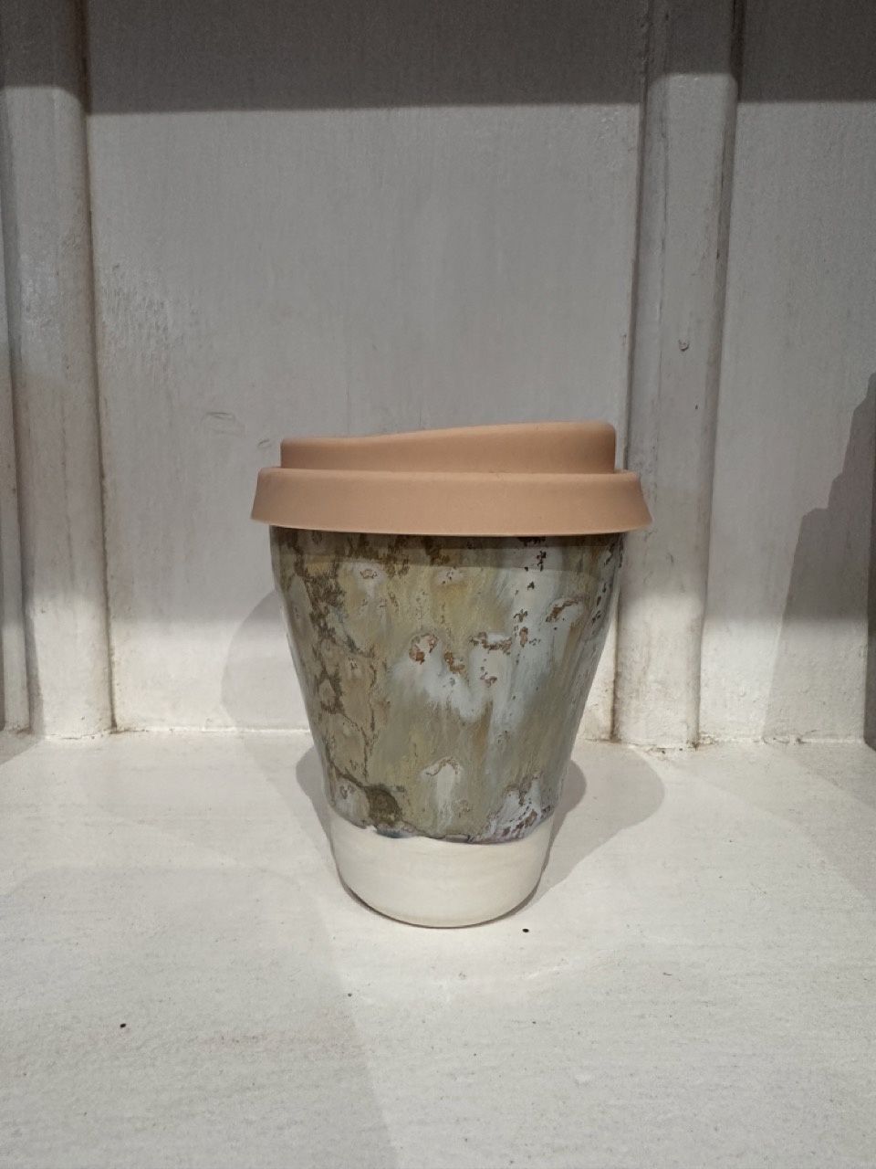 &quot;Fraser Island&quot; Handmade Ceramic Keep Cup in Medium