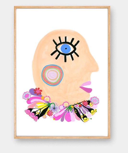 Sweet Cheeks in Peach by Madeleine Stamer