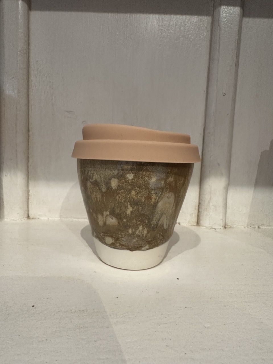 &quot;Fraser Island&quot; Handmade Ceramic Keep Cup in Small