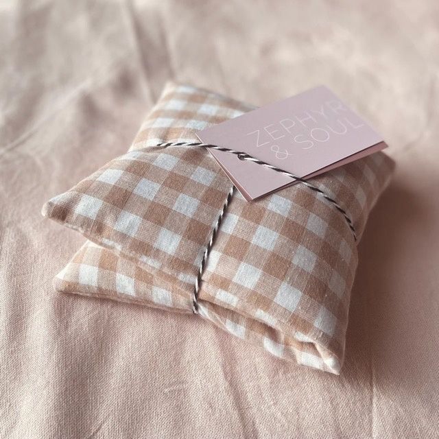 Heatpack in Beige Gingham