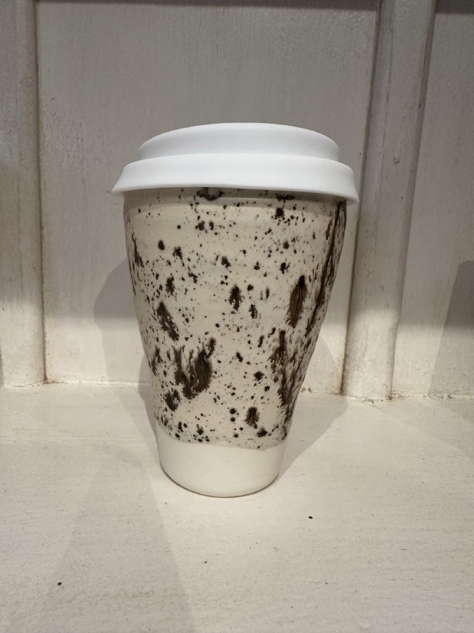 &quot;Earth&quot; Handmade Ceramic Keep Cup in Large