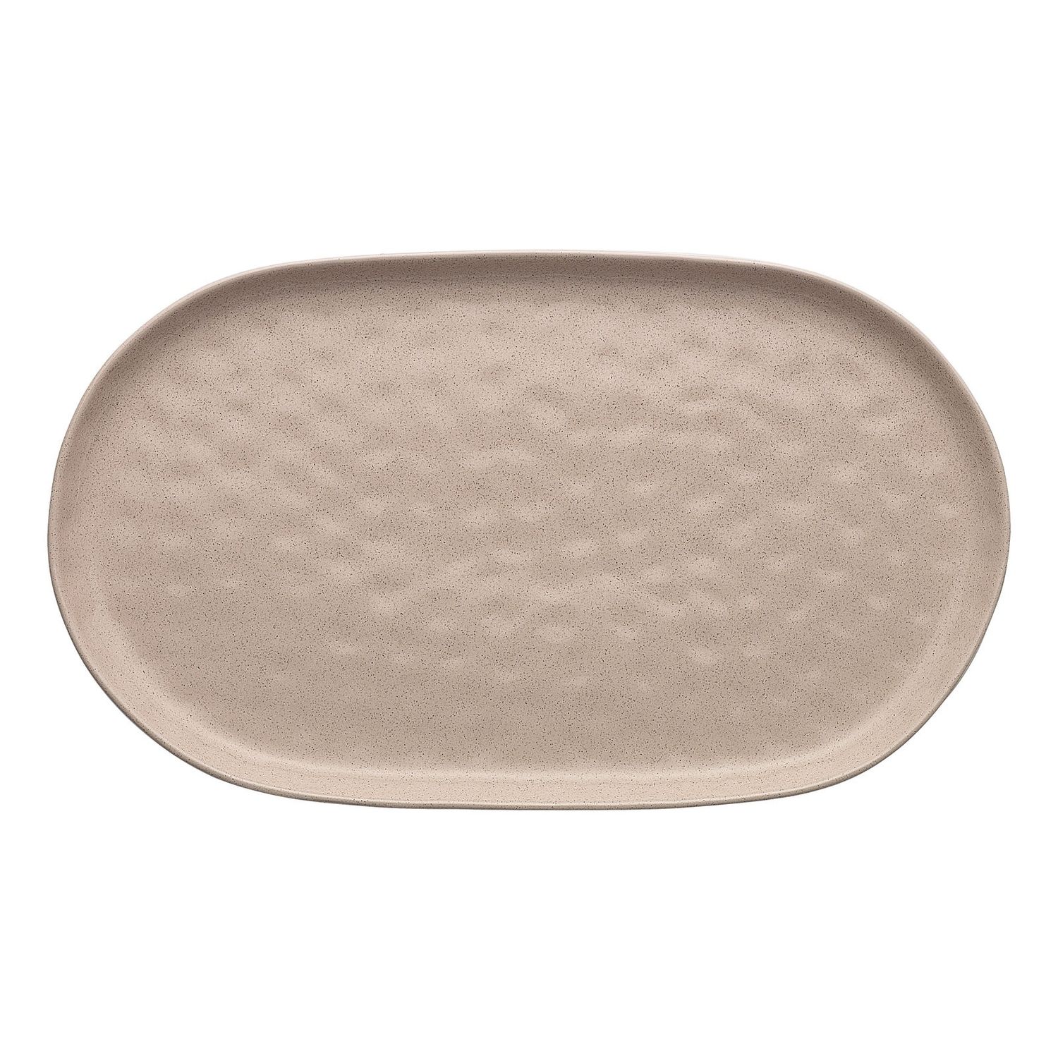 Speckle Cheesecake Oval Serving Plate