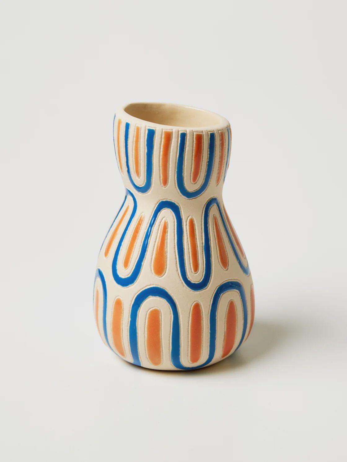 Saturday Vase Mellow Blue