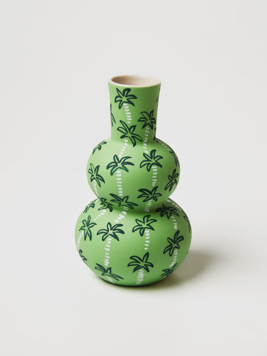 Happy Vase Green Palms