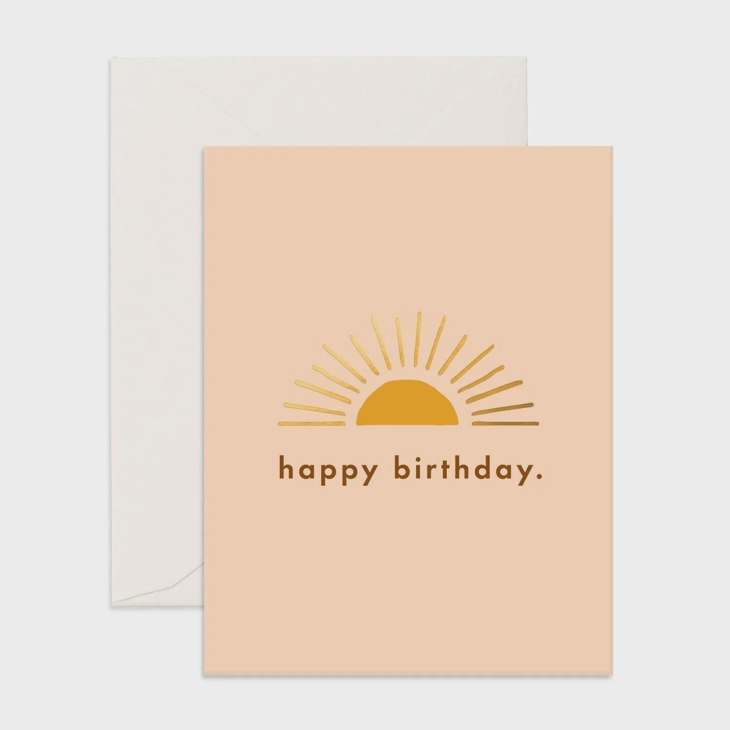 Happy Birthday Sun Greeting Card