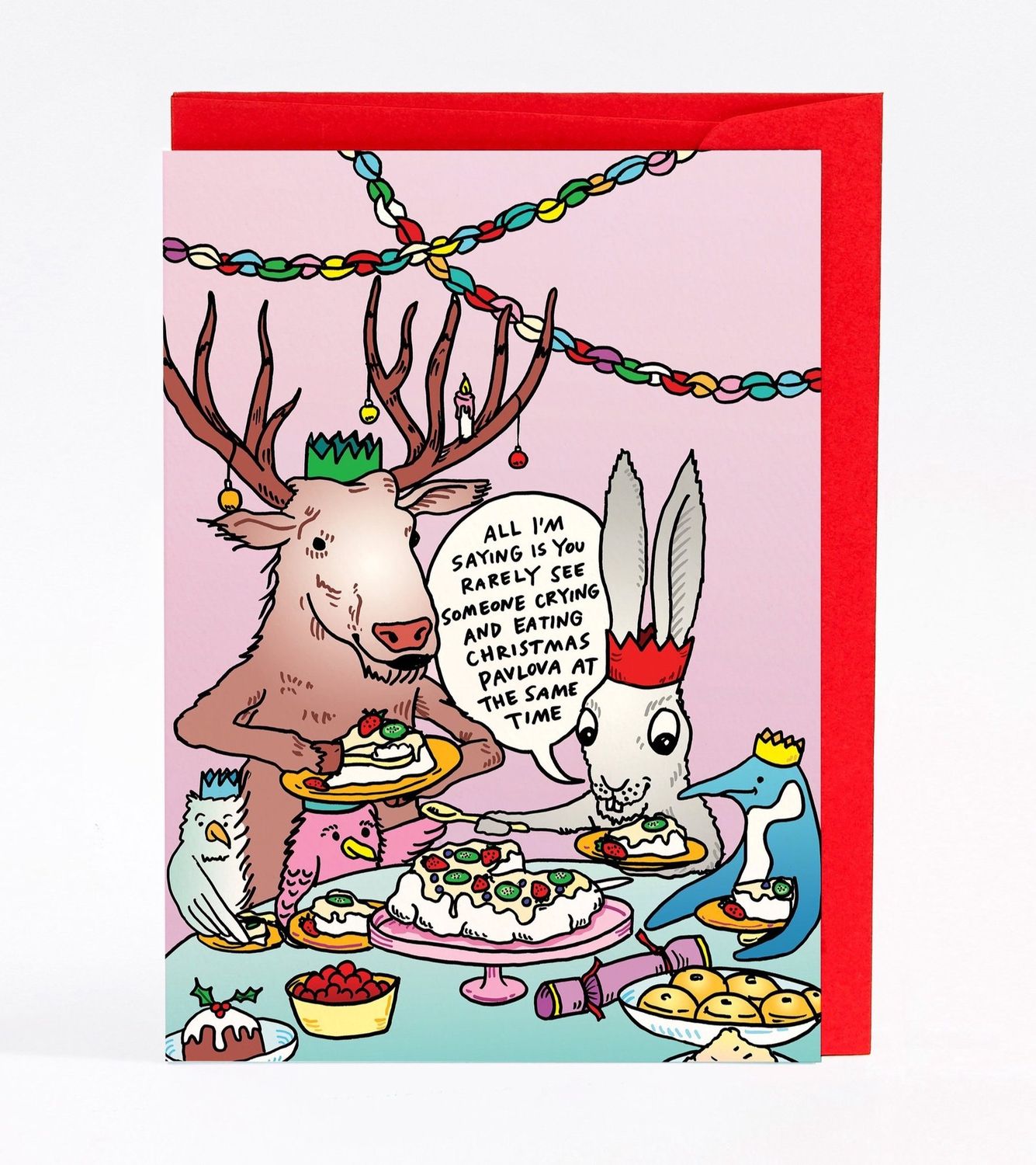 Wally Paper Co - Christmas Card - Pavlova