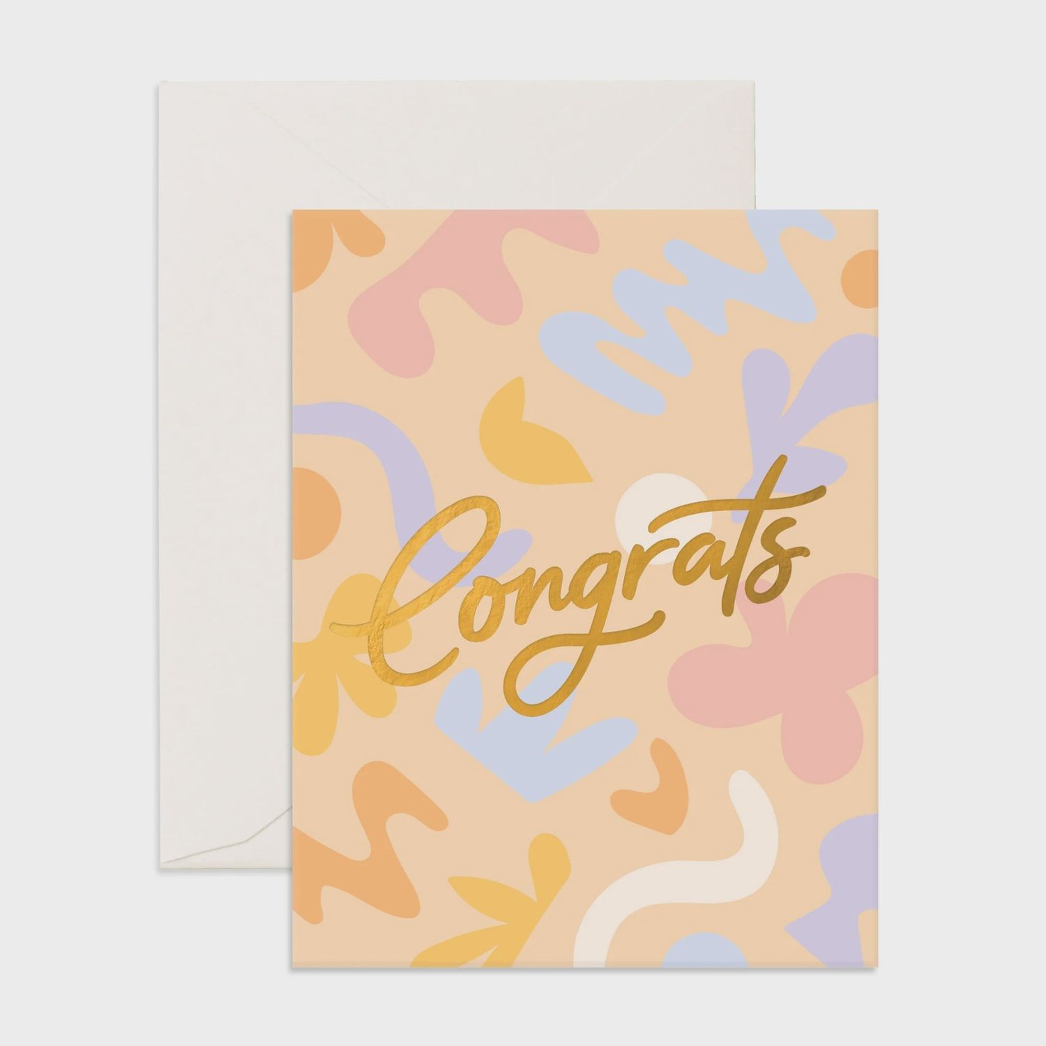 Congrats Fresco Greeting Card