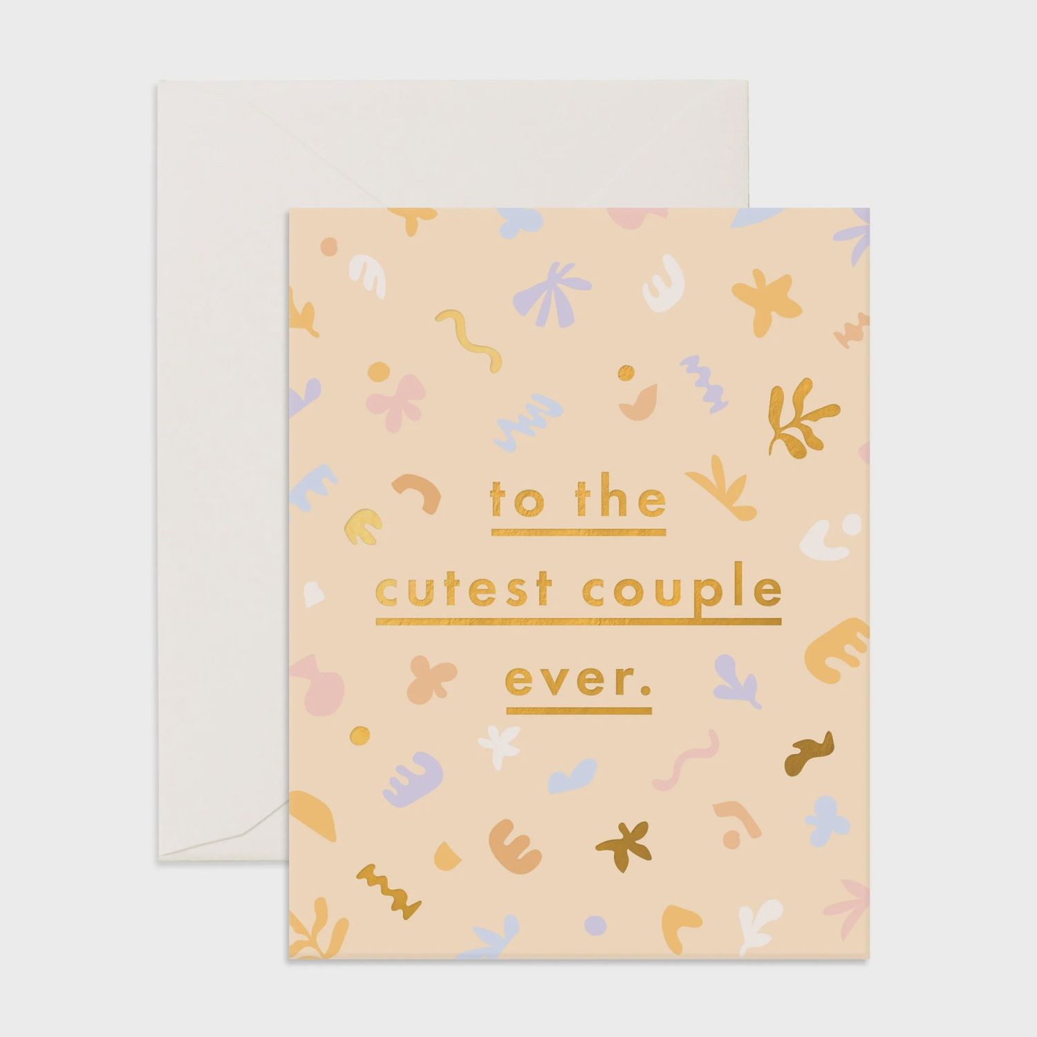 Cutest Couple Fresco Greeting Card