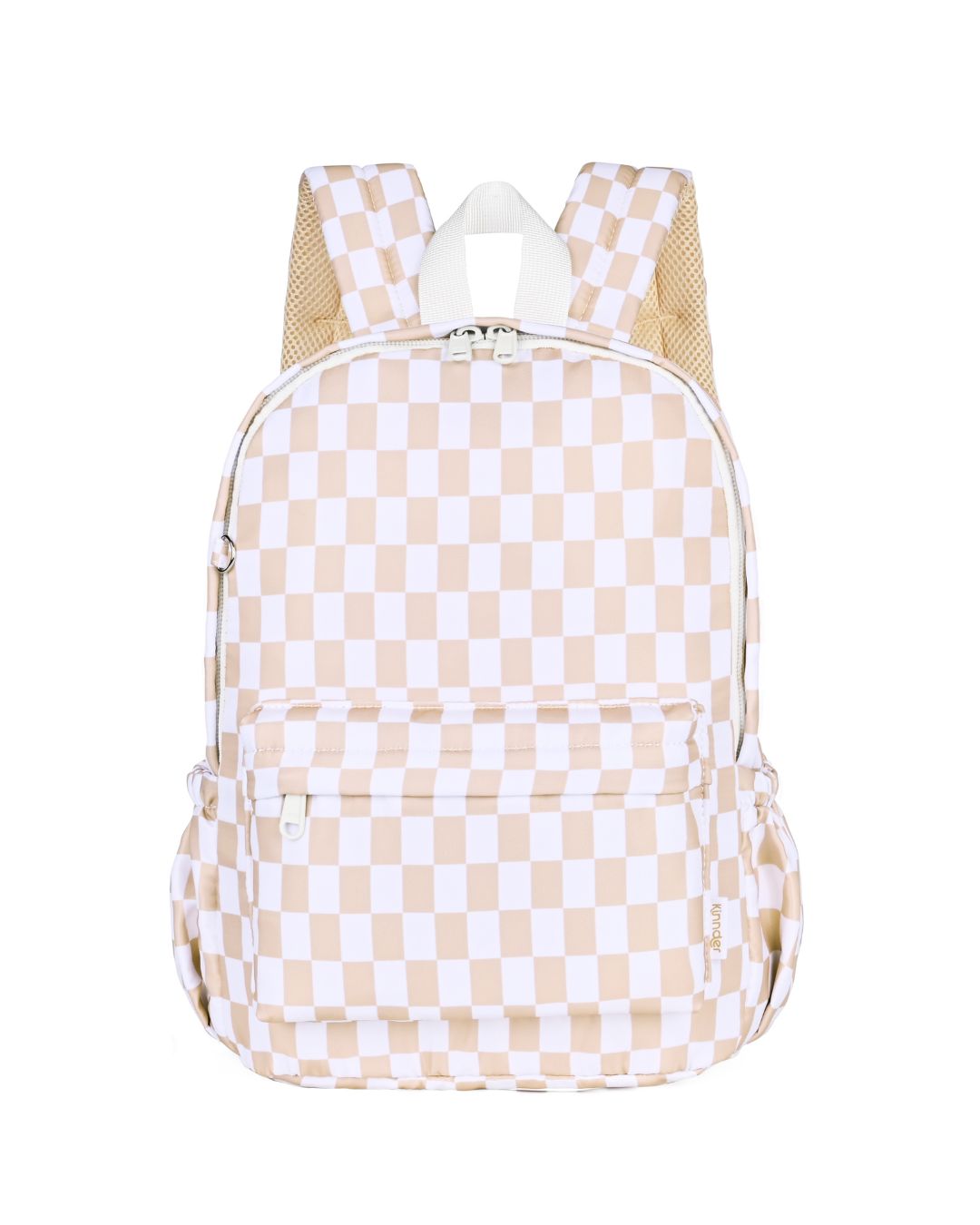 Mini Toddler/Daycare Backpack in Caramel Check