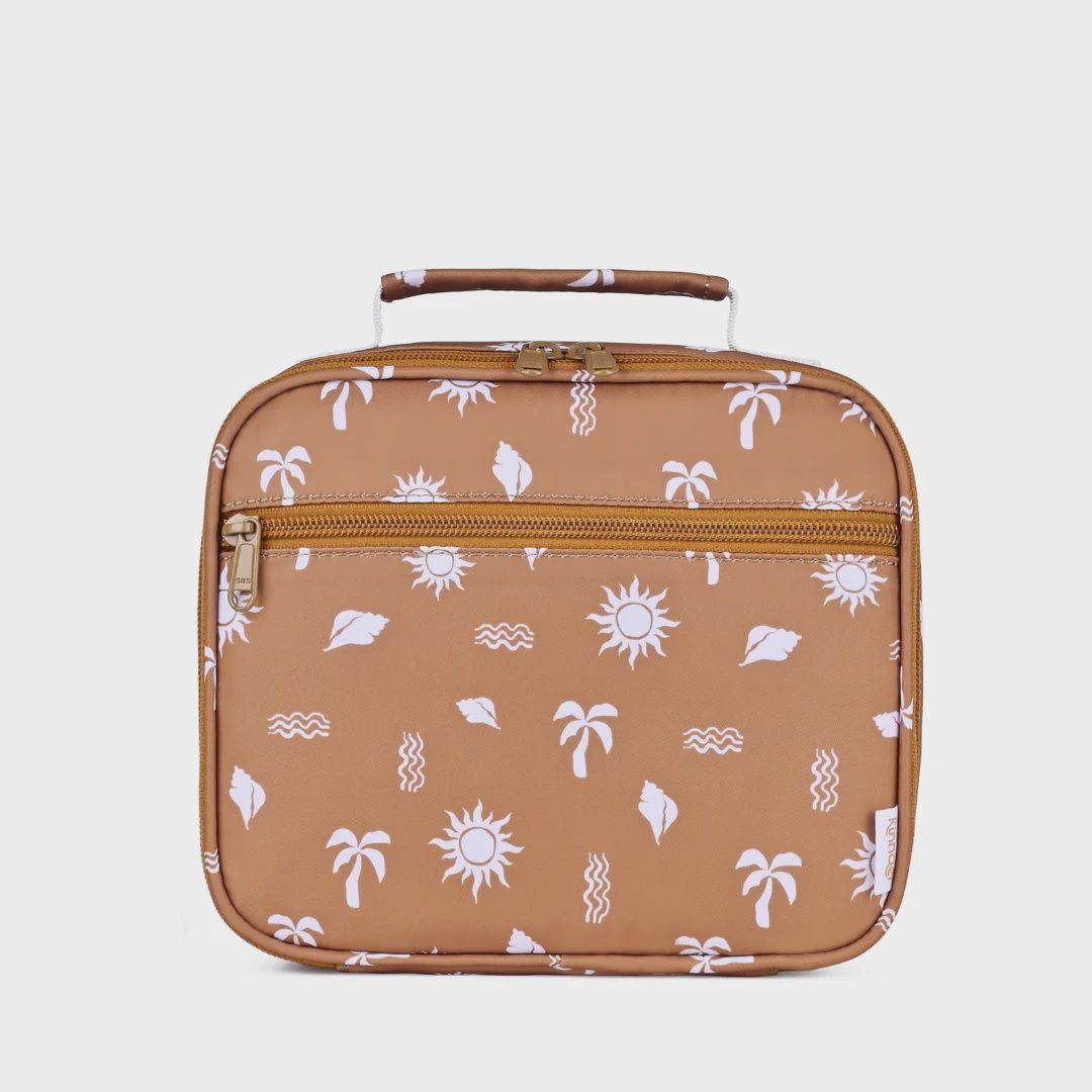 Mini Insulated Lunch Bag in Cali Tan