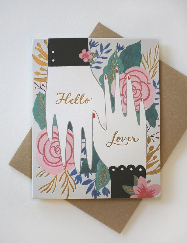 Hello Lover Greeting Card
