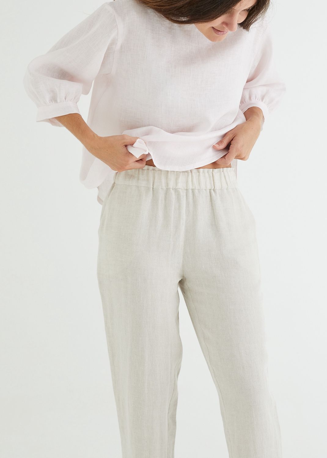 Zoe Pants in Natural