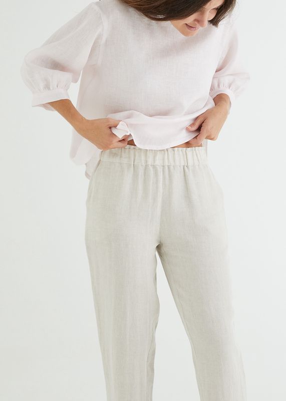 Zoe Pants in Natural