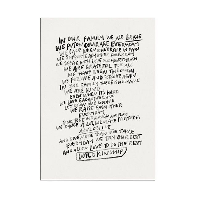 &quot;Family&quot; Print by Wildkinship