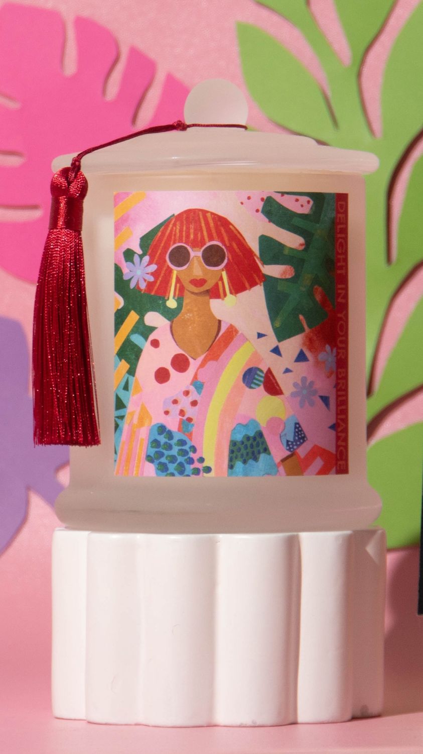 Delight In Your Brilliance - Spiced, Dark &amp; Delicious Candle