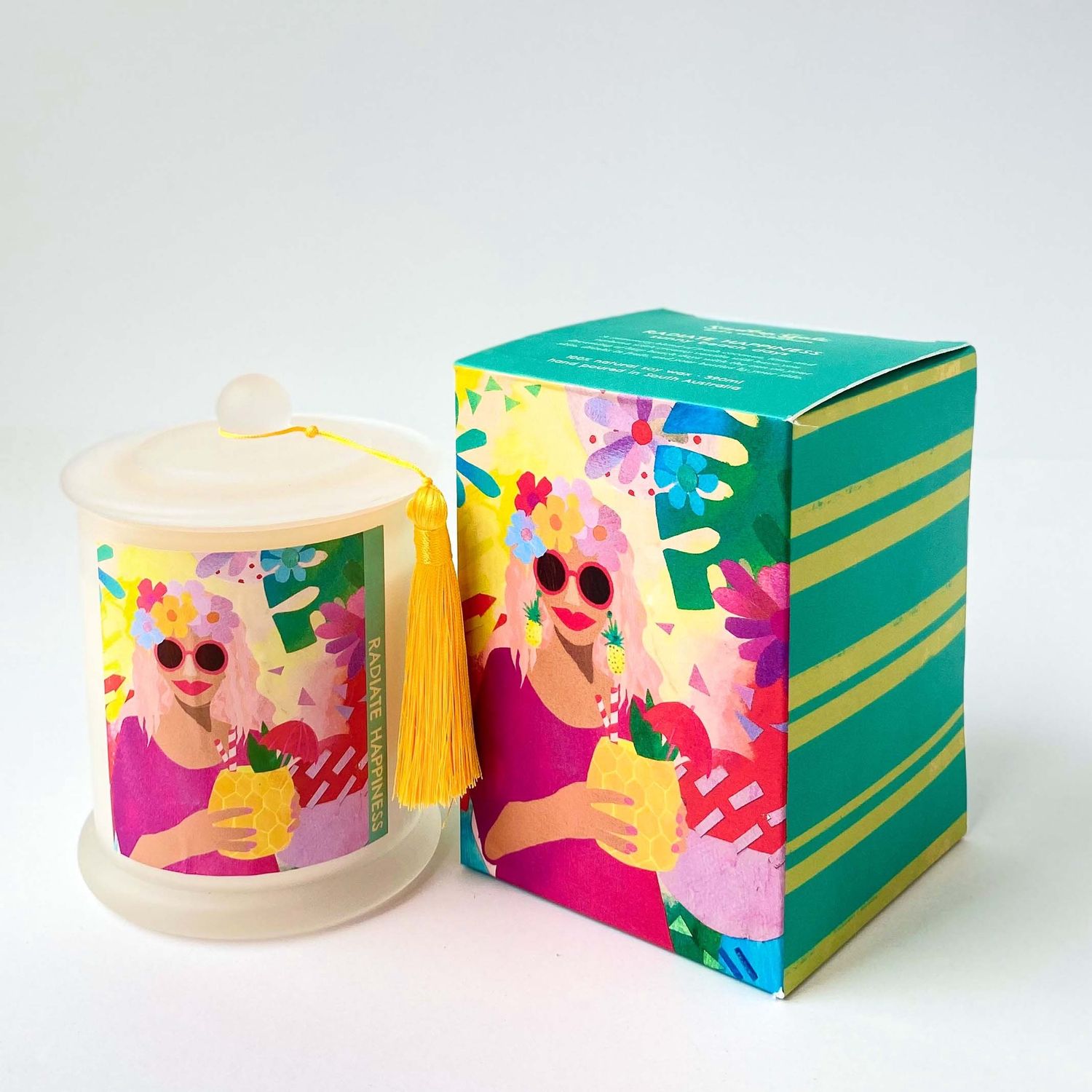 Radiate Happiness - Sunny Beach Days Candle