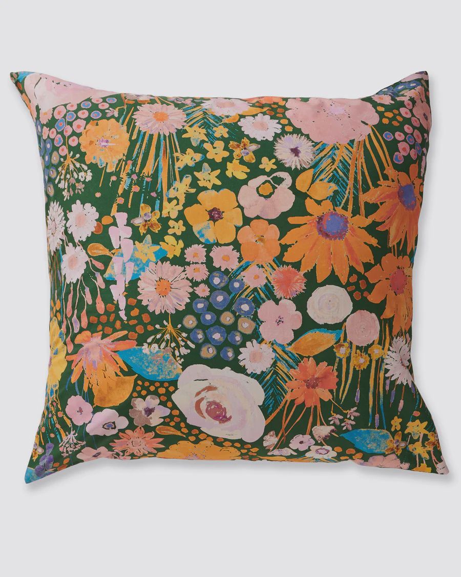 Field Of Dreams Eden Organic Cotton European Pillowcases 2p