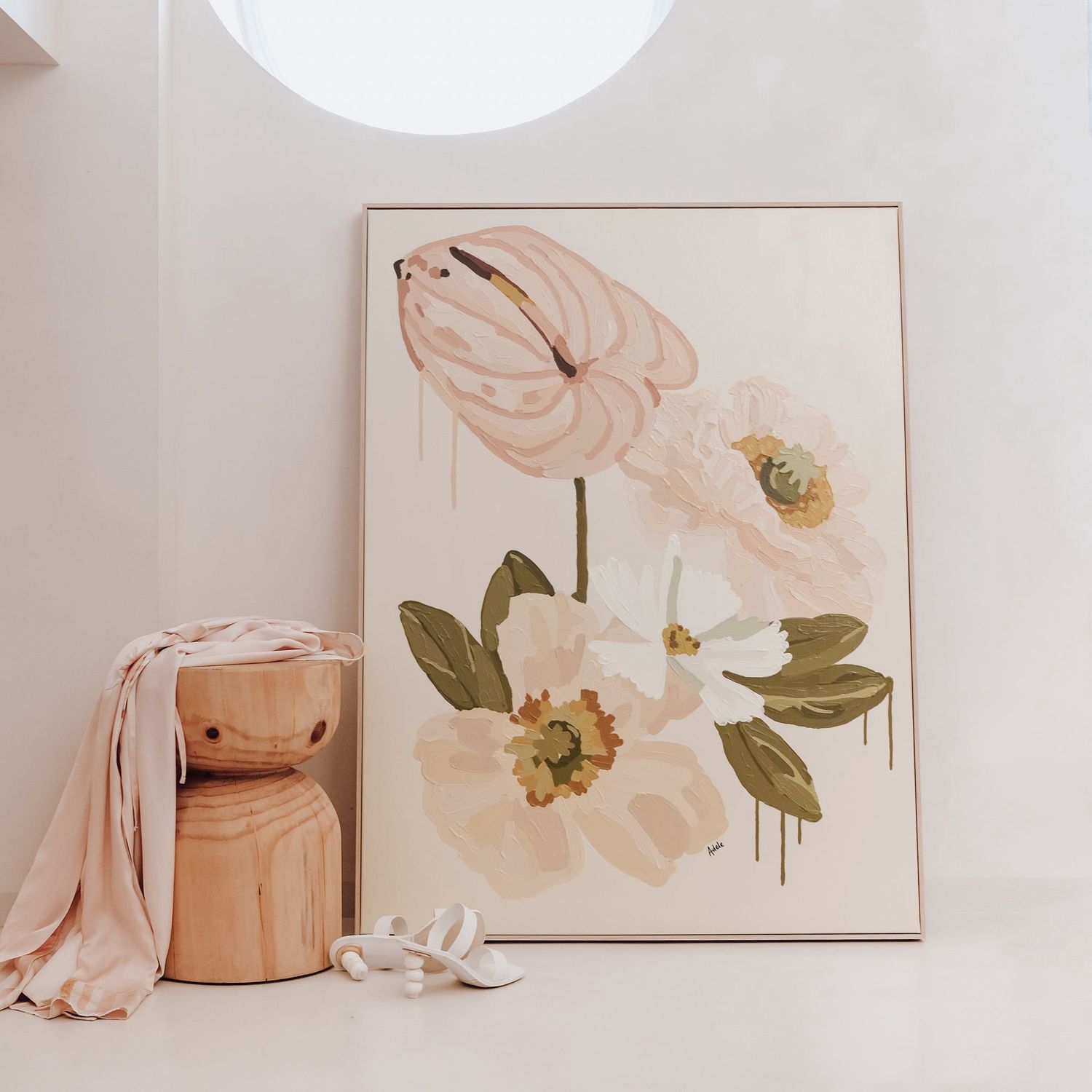 Walk Amongst The Flowers -90 x 120 - MINOR IMPERFECTION