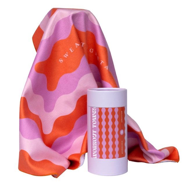 Lilac Wave Sweat Towel