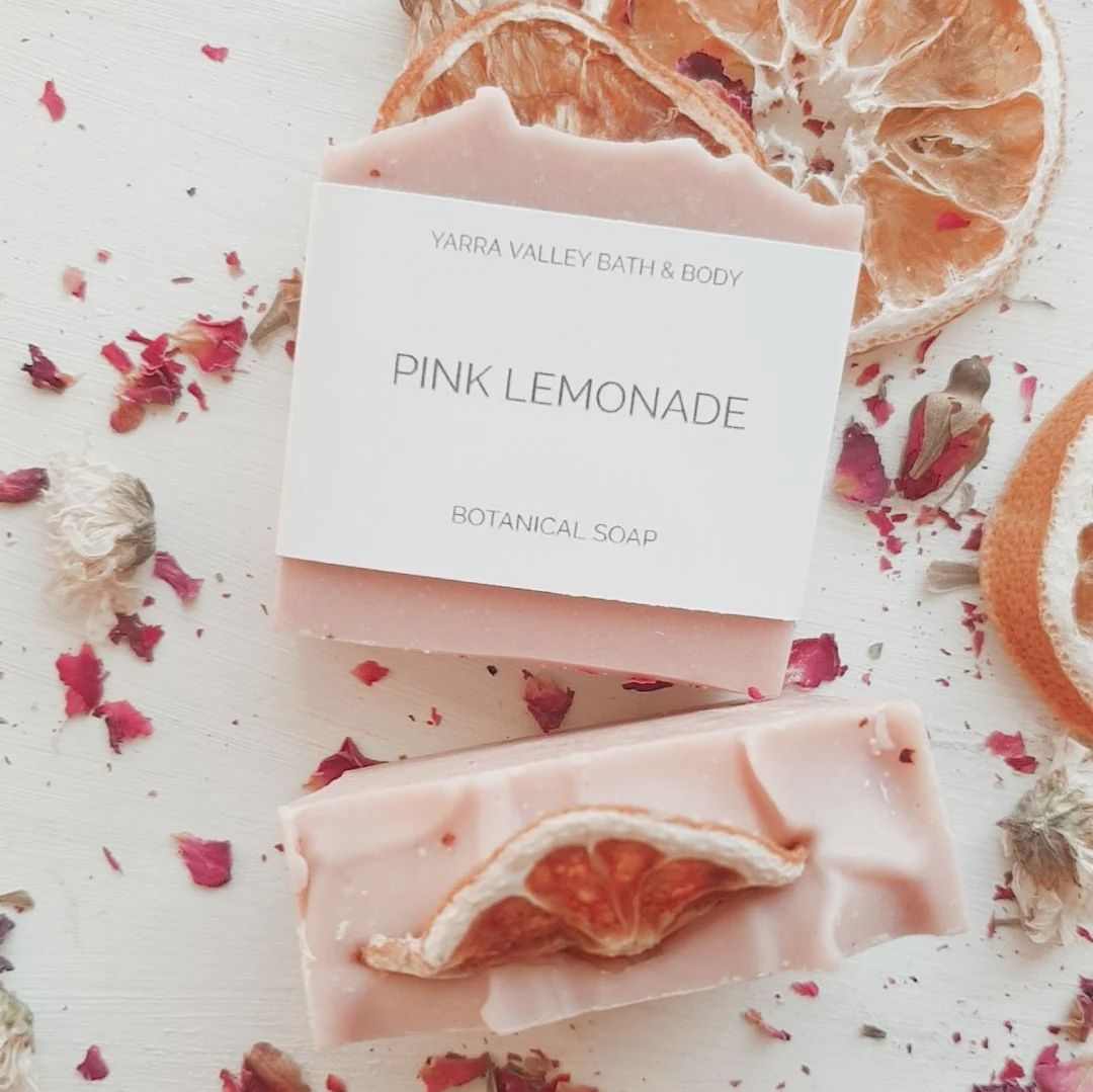 Pink Lemonade Botanical Soap