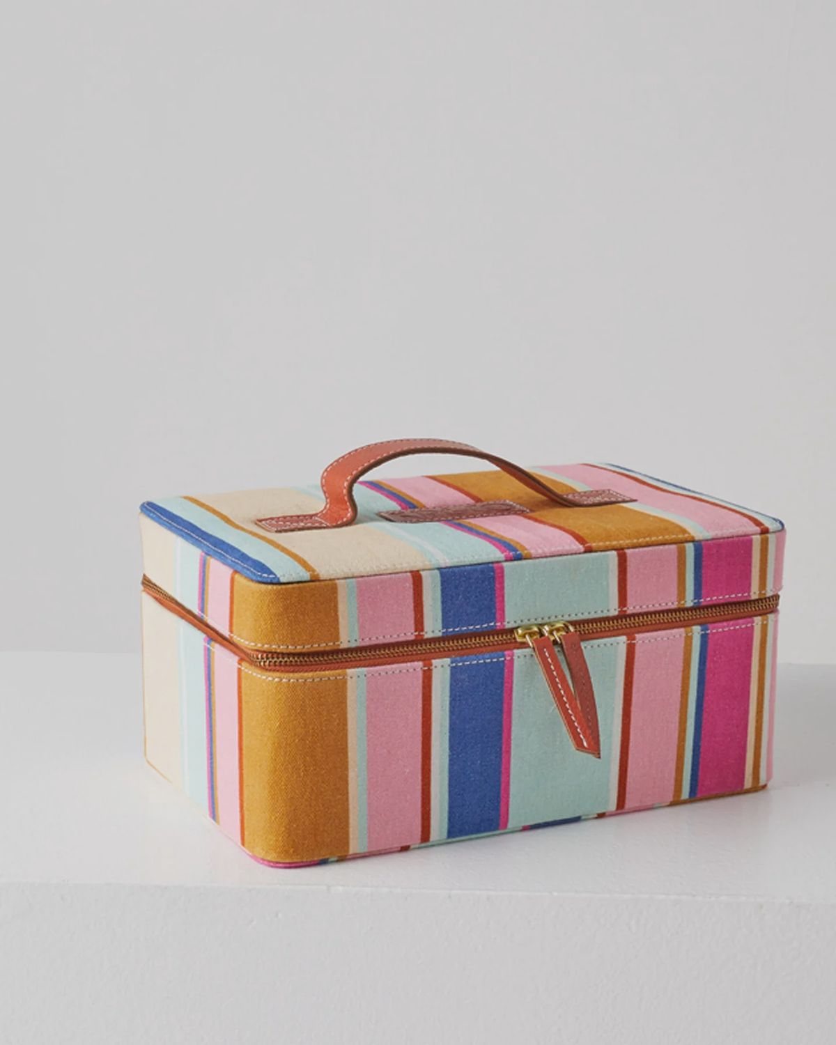 Jaipur Stripe Toiletry Case