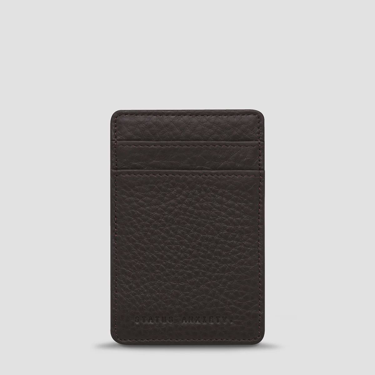 Flip Wallet in Chocolate