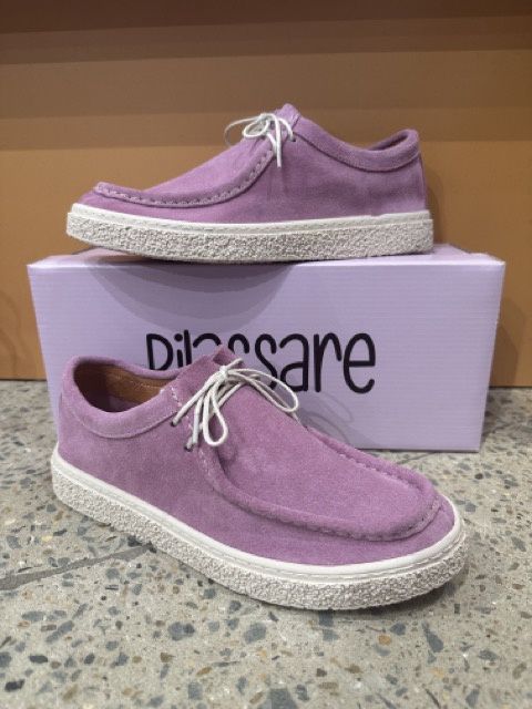 Trumpet Loafer in Lilac Suede