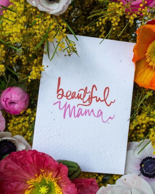 Beautiful Mama Greeting Card
