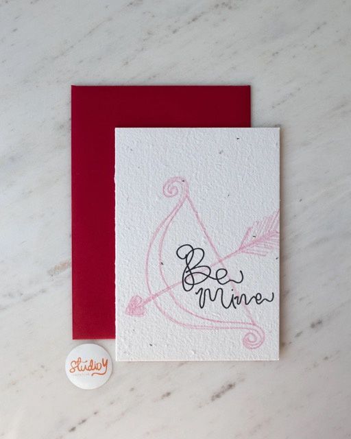 Be Mine Greeting Card