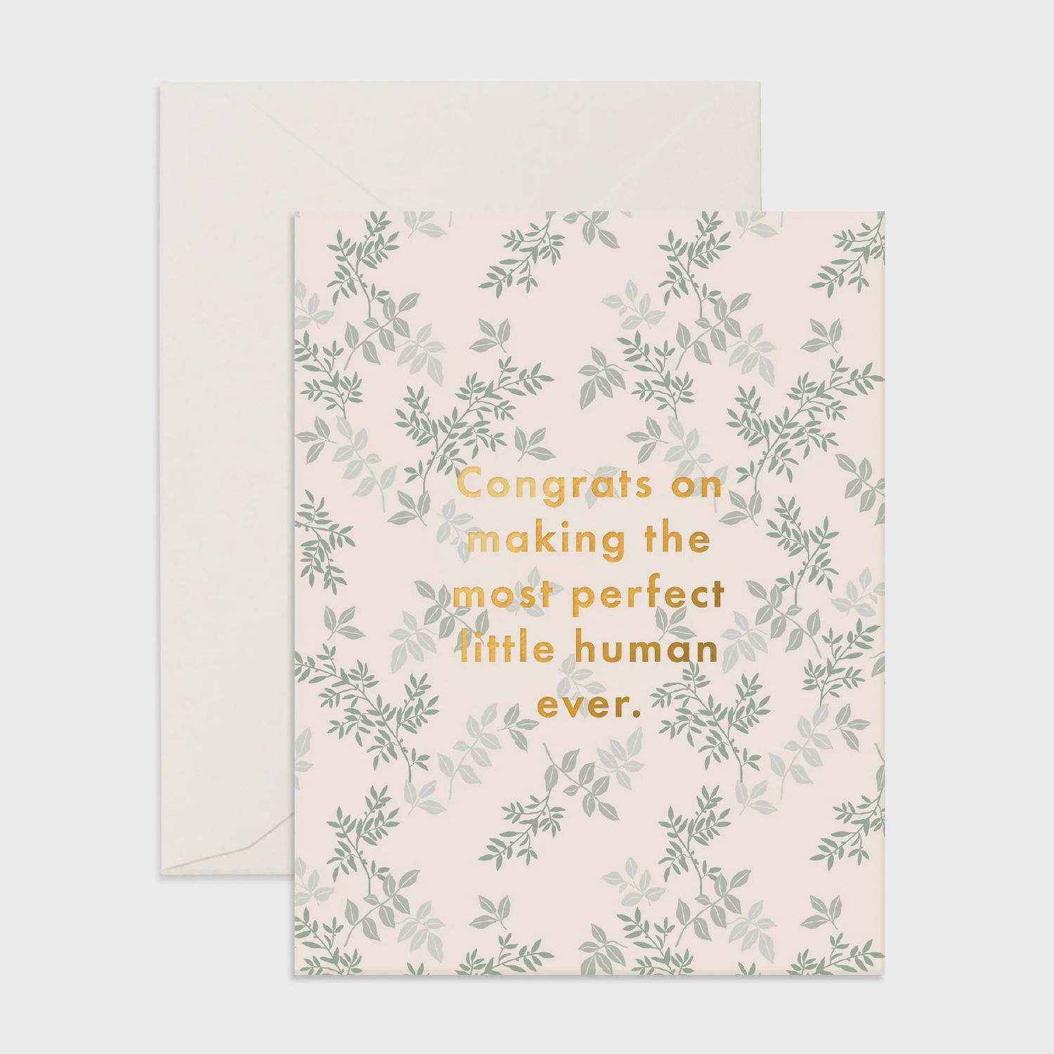Congrats on Making the Perfect Human Greeting Card