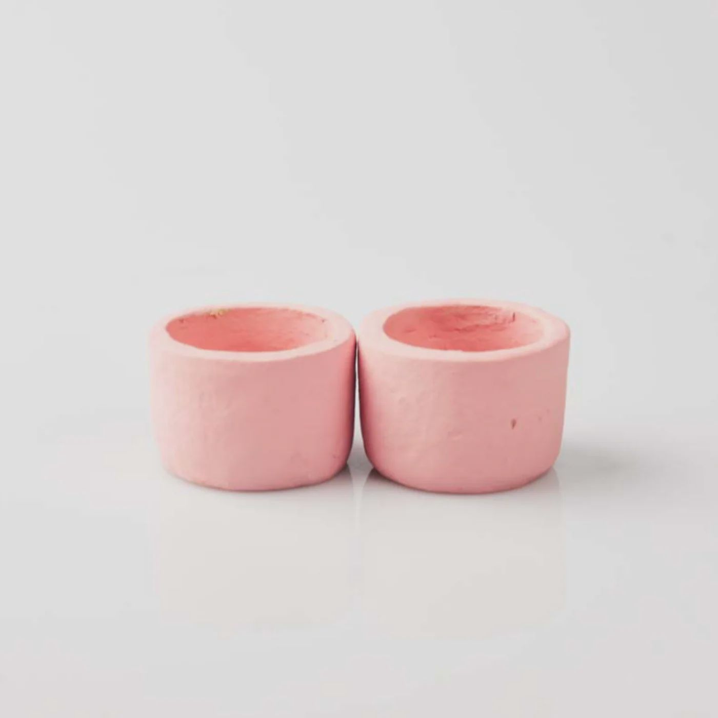 Domus Tealight Holder in Light Pink