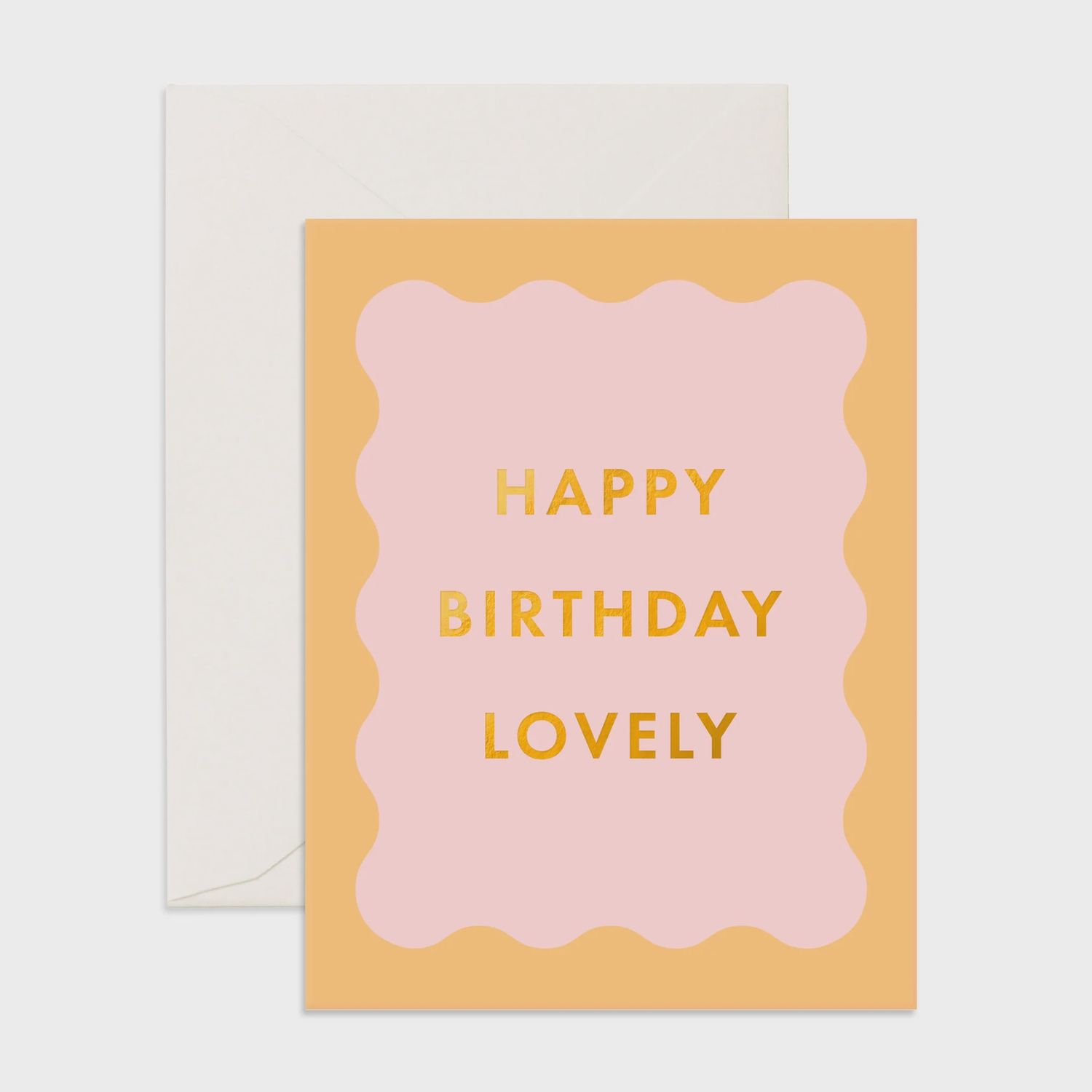 Happy Birthday Lovely Wiggle Greeting Card