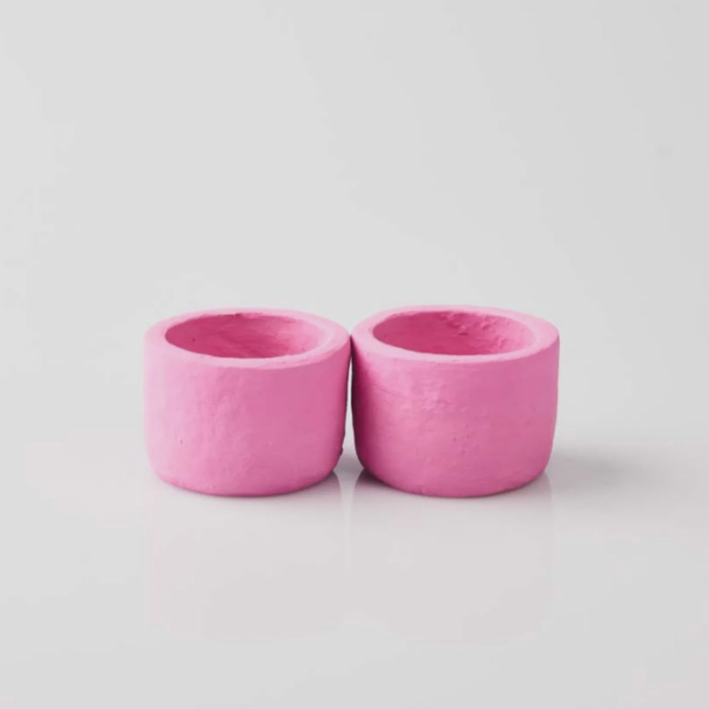 Domus Tealight Holder in Dark Pink