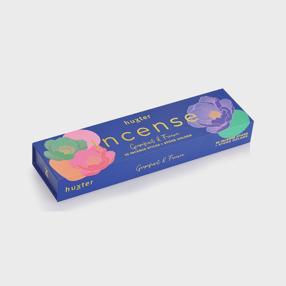 Incense Sticks Gift Box - 35 pack | Grapefruit &amp; Freesia