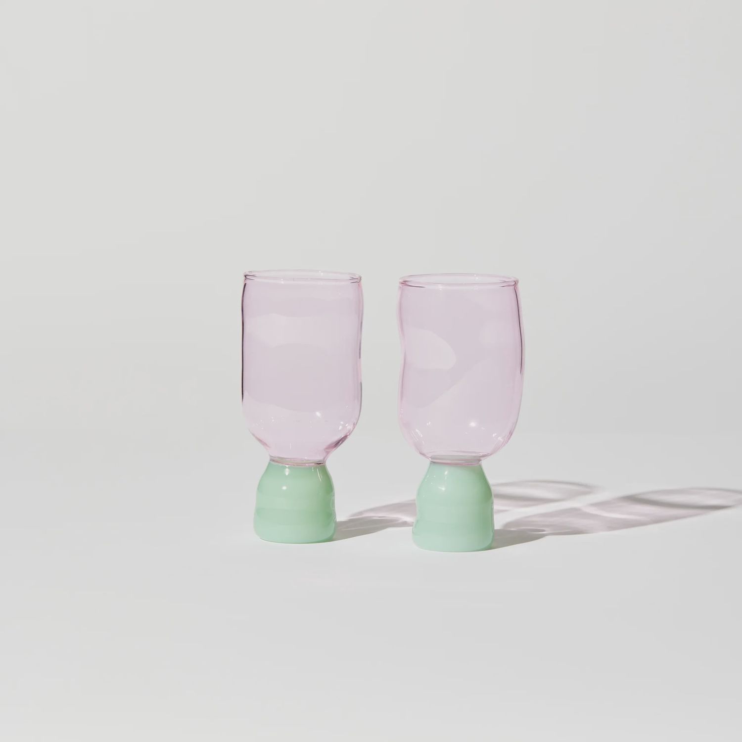 Show Pony Glasses Set in Pink &amp; Aqua
